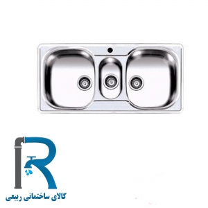 سینک ظرفشویی توکار کد 12 اخوان