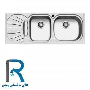 سینک ظرفشویی توکار کد 18 اخوان