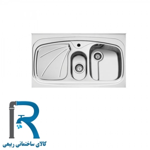 سینک ظرفشویی روکار کد 23 اخوان