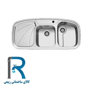 سینک ظرفشویی توکار کد 6 اخوان