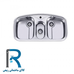 سینک ظرفشویی توکار کد 8 اخوان