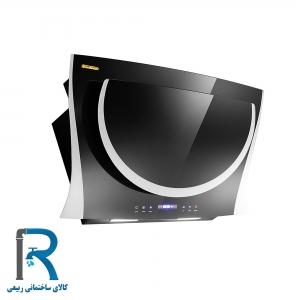 هود درخشان مدل اسمایل مشکی موتور توربو