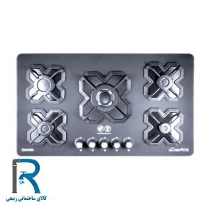 اجاق گاز درخشان مدل G634 شیشه مات