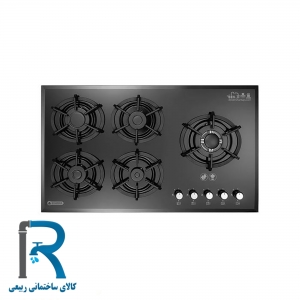 اجاق گاز درخشان مدل G647 شیشه ای مشکی