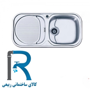 سینک ظرفشویی توکار کد 109 اخوان
