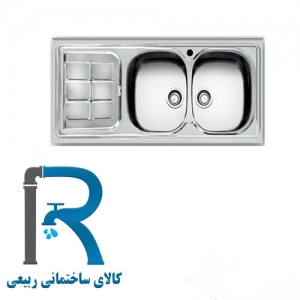 سینک ظرفشویی روکار کد 148 اخوان