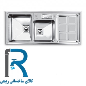سینک ظرفشویی روکار کد 320 اخوان