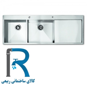 سینک ظرفشویی توکار کد 346 اخوان
