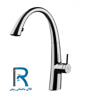 شیر آشپزخانه شاوری برند kwc مدل زو