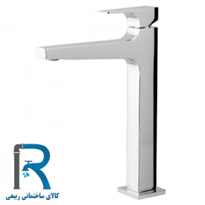 شیر روشویی پایه بلند برند KWC مدل اراتو کروم